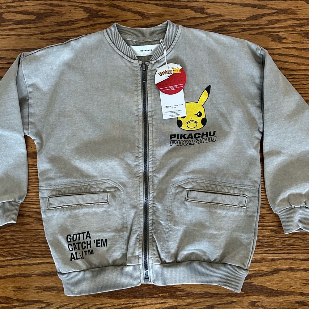 Reserved Pokémon jacket size 6yrs